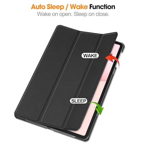 YRH for Honor Pad 10 Case 12.1 inch 2025, Slim Light Hard Shell Protective for Honor Pad 10 Tablet Case (Black)