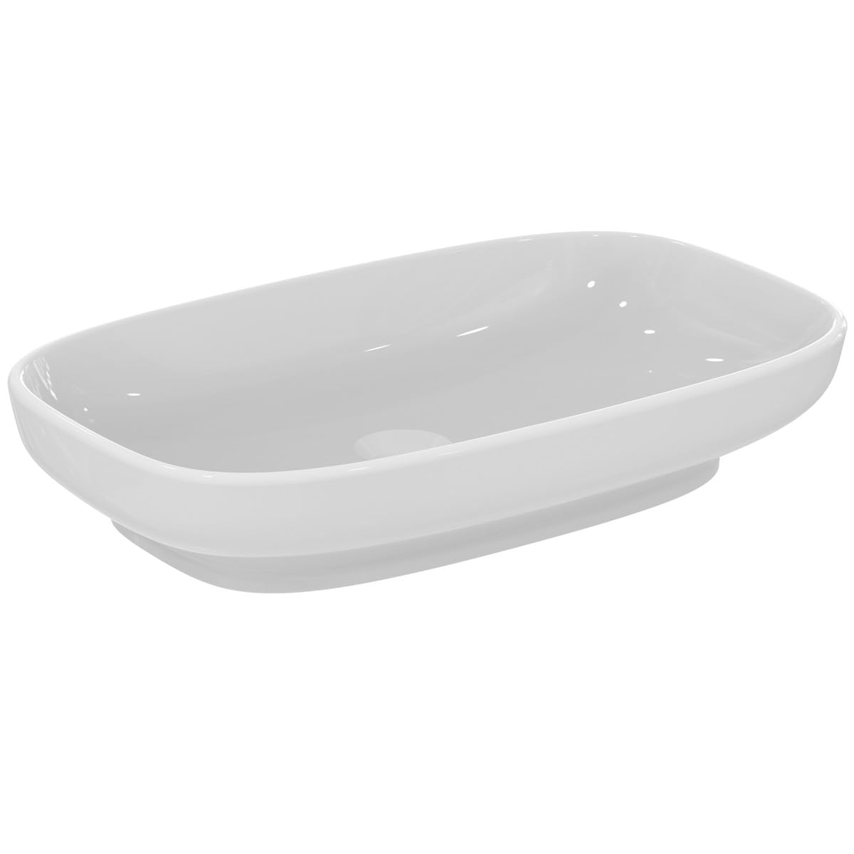 Lavabo rectangulaire 60 cm Ideal Standard i.life B en céramique blanche haut de gamme