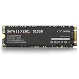 fanxiang S201 512GB M.2 SSD 2280 SATA III 6Gb/s Internal Solid State Drive, SLC Cache for Speed Boos