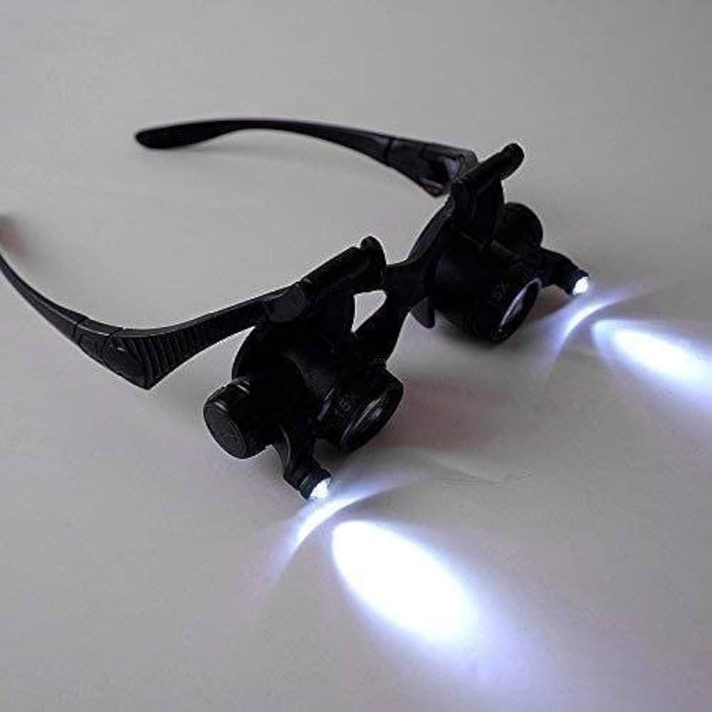 ブラックラウンド型拡大鏡 Amazon.co.jp: LED ライト ルーペ 拡大鏡 虫眼鏡 小型顕微鏡