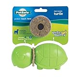 PetSafe Busy Buddy Animal Treat Ring Dog Toy – Chew Toy for Dogs – Medium Turtle