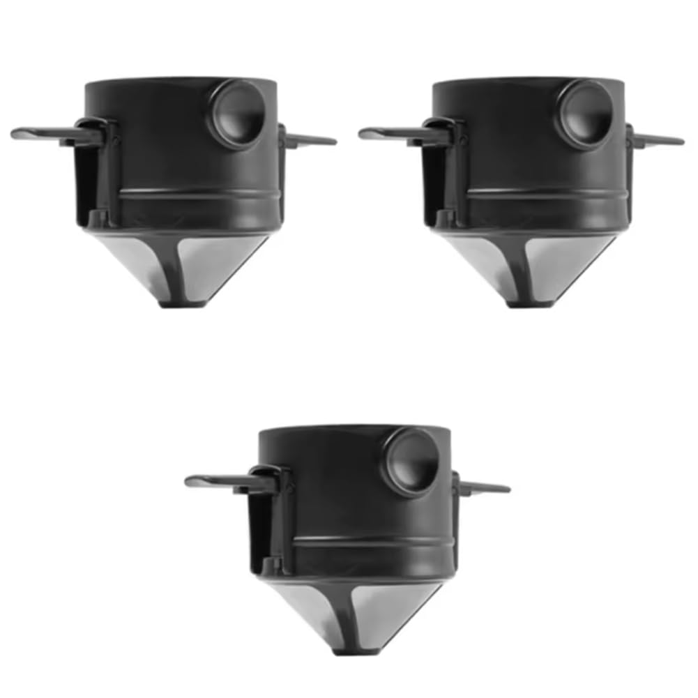 CTRLZS Drip Coffee Tea Holder Reusable Coffee Filter Portable Stainless Steel Coffee Maker Paperless Pour over Coffee Dripper