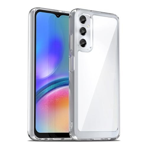 Image of Case for Samsung Galaxy A05S, Military Grade Drop Protection Phone Case, Yellowing Resistant, Anti-Scratch Hard PC Back, Shockproof Hard Ultra-Thin Protective Cover, Clear