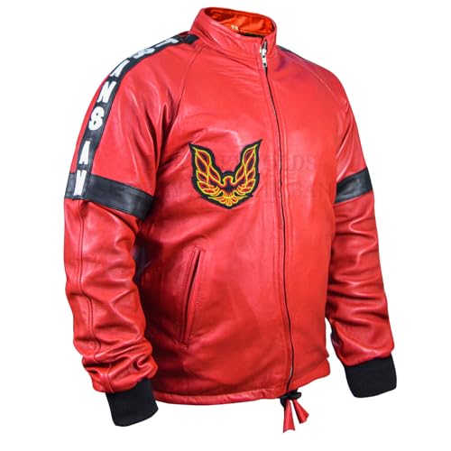 Red Real Leather Jacket – Classic Movie Style, Iconic Design, Premium Leather2