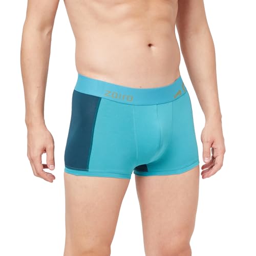 Image of Zoiro Men's Soft Cotton Blend Solid Trend Trunk (Pack of 2) |Colours May Vary