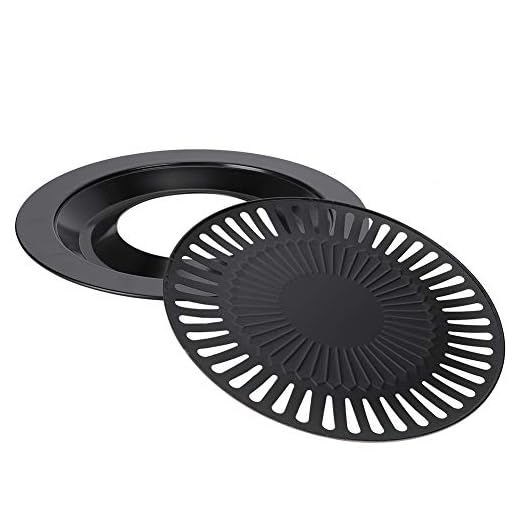 Haofy Panela Master Grill, Panela de Churrasqueira Tradicional Coreana, Fogão Antiaderente Interno/Externa Grelha Sem Fumaça Panela de Ferro Fundido