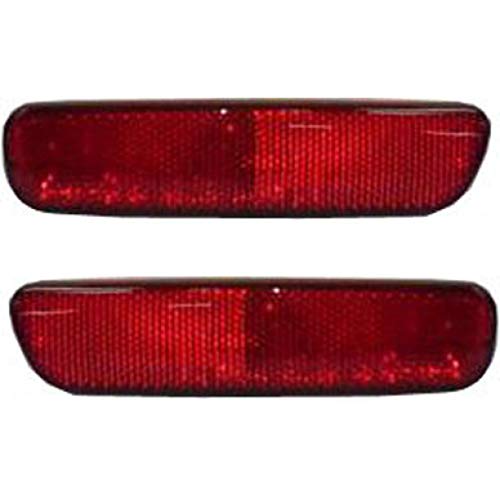 CarLights360 Red Side Marker Light Assembly Pair #TOP27