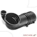 A-Premium Engine Air Intake Hose Tube [fits DOHC, 8Cyl 4.0L] Compatible with BMW 540i 1994-1995, 740i 1993-1995, 740iL 1993-1995, Base Sedan 4-Door, Replace# 13711747995