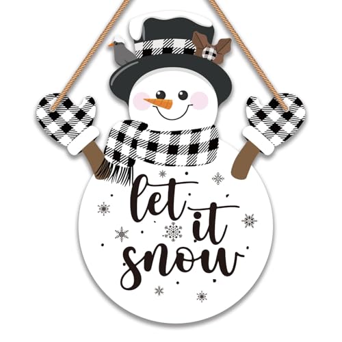 tineit Snowman Door Decorations
