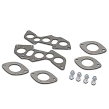 Auto Dynasty Aluminum Exhaust Manifold Header Gasket Set Compatible with 06-13 Lexus IS250 IS350