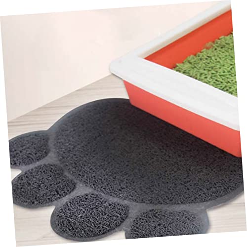 Toddmomy Tapete Para Gato 2 Peças Tigela Para Beber Gato Tapete De Alimentação Para Animais De Estim