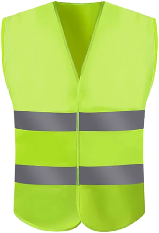 JZK Gilet Antinfortunistici Arancione XL Gilet Sicurezza In Rete - Foto 8