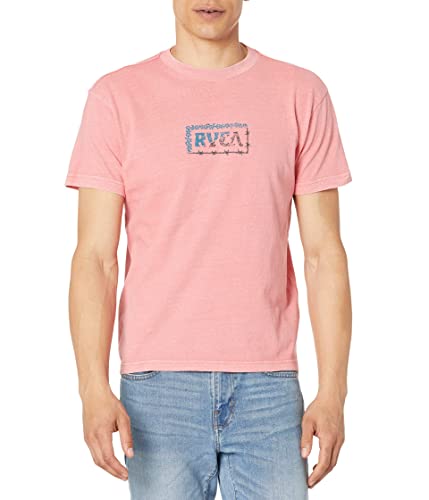 T-shirt vintage de poids moyen RVCA pour homme en coton casual