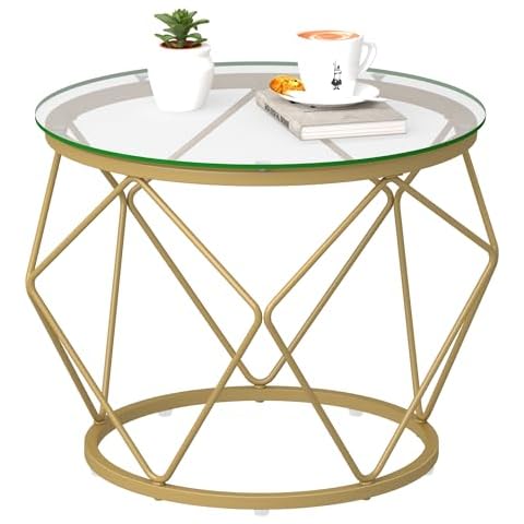 Table Basse Ronde Hzuaneri CT21899G Cover
