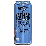 Yachak Organic Yerba Mate, Berry Blue, 16oz Can