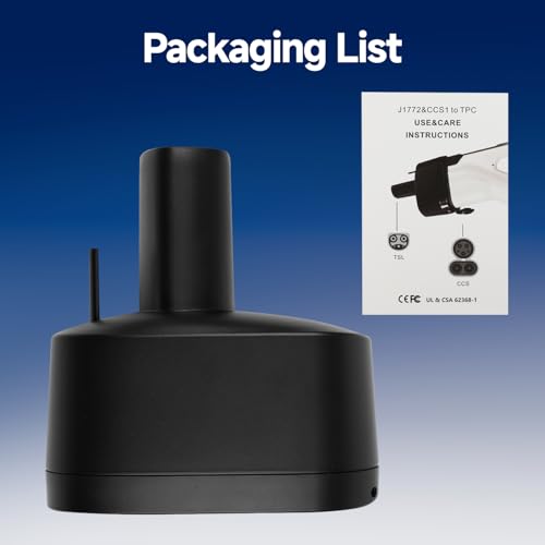 2In1 CCS & J1772 to Tesla Adapter, 80A/250KW Super Fast CCS1 to Tesla Charging Adapter, Fit for Tesla Model Y, 3, S, X, Compatible with Level 1 2 3 Charging Stations with CCS1& J1772 Plug