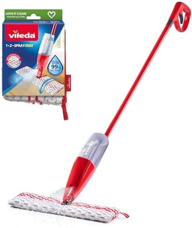 Vileda 1-2 Spray Max - Lavapavimenti Senza Secchio Con Panno Microfibra - Foto 6
