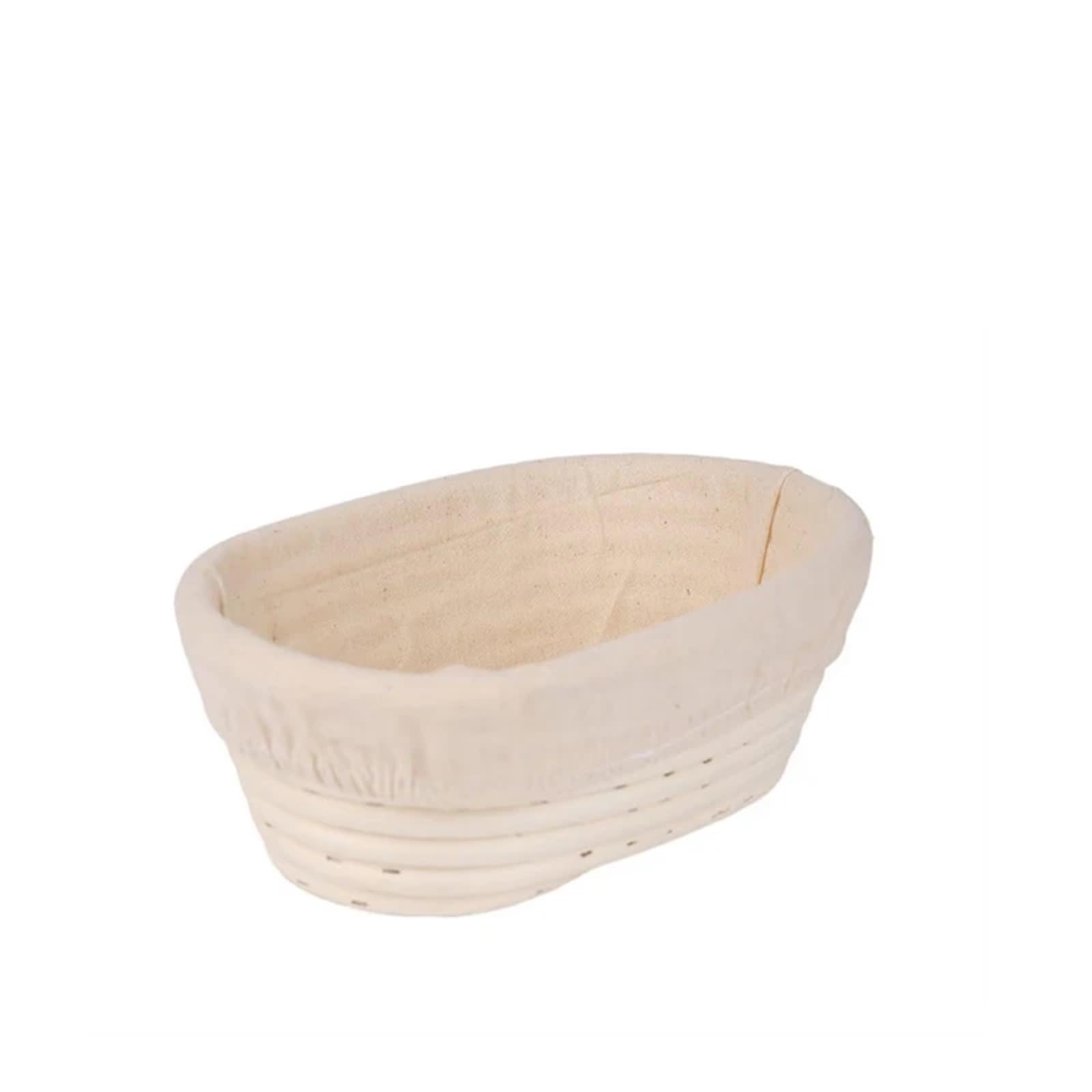 Cestino Per La Lievitazione Del Pane Cestino for la fermentazione del pane in rattan ovale/rotondo, fatto a mano, in rattan, ciotola for cottura in vimini, set di strumenti for la cottura, utensile da