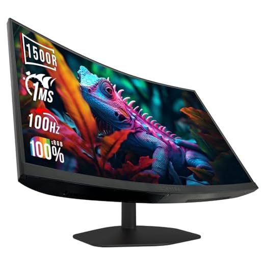 Sceptre Curved 24-inch Gaming Monitor 1500R DisplayPort HDMI X2 Eye Care 100% sRGB Build-in Speakers, 1ms 100Hz Machine Black 2024 (C248W-FW100T Series)