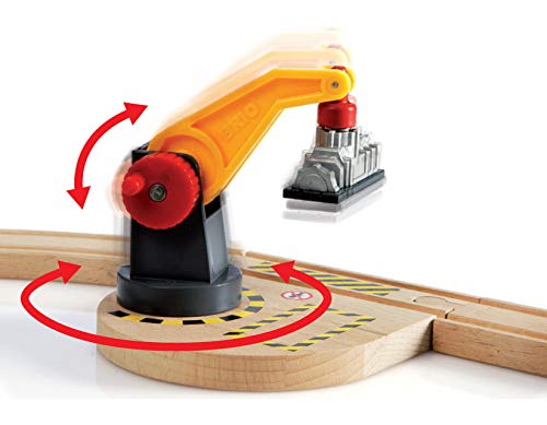 Brio 33097 Cargo Railway Deluxe Set | 54 Piece Train Toy With Accessories And Wooden Tracks For Kids Age 3 And Up,Multi #TOP6