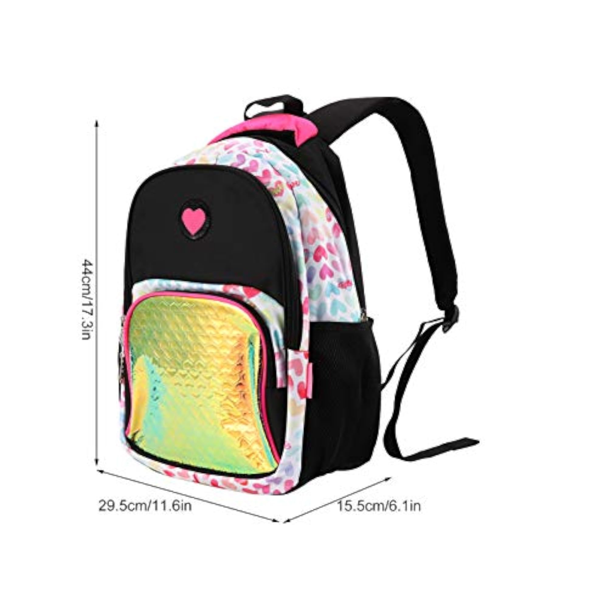 Backpack Bag for Students, Multifunctional Use, Black