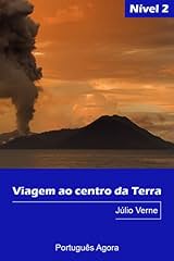 Capa de Viagem ao centro da Terra - Easy reading in Portuguese - Nível 2: Coleção Português Agora