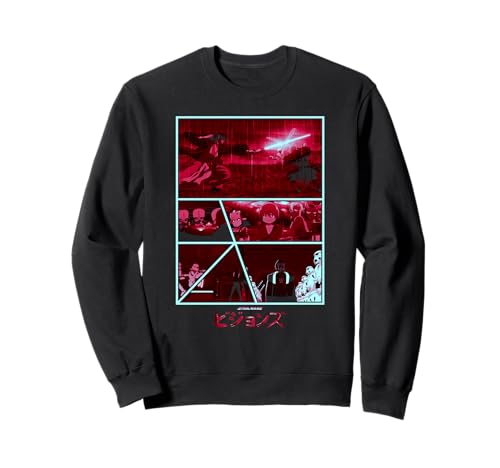 Sweat Star Wars Visions imprimé Dark Comic haute définition en coton chaud et durable