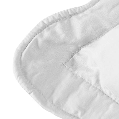 Brandream 5841546157 White Paisley Quilted Pillow Shams Cotton Standard Size Pillow Cases Set Of 2 Comfy Soft Decorative Pillow Covers thumb #6