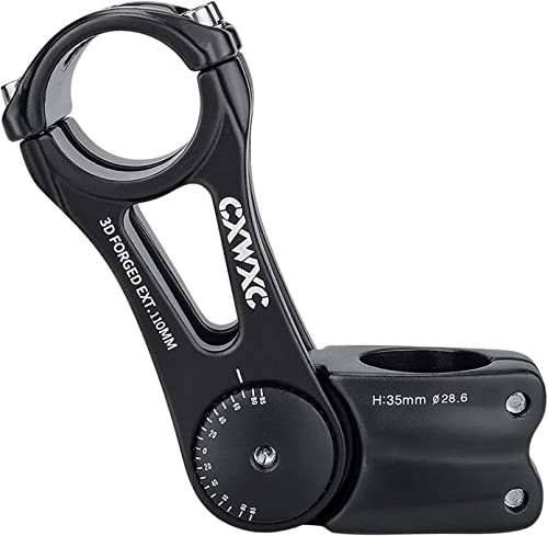 CXWXC Fahrradlenker Vorbau Verstellbarer Aluminiumlegierungs...