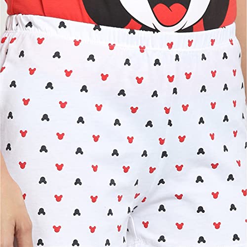 Image of Bewakoof Women Geometric Print T-Shirt & Shorts Set