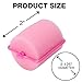 Conair Foam Hair Rollers - Heatless hair curlers - Foam Rollers - Heatless Hair rollers in Large - Pink - 9 Count w/storage case