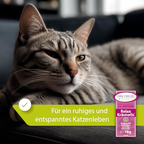 Beruhigungsmittel für Katzen Dirk Drexel Relax Kräuterlis 78g