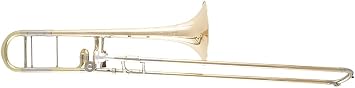 C.G. Conn 88HNV New Vintage Professional Trombone with F-Attachment - Clear Lacquer with Rose Brass Bell