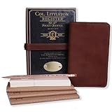 Col. Littleton No. 27 Pocket Journal - Vintage Brown
