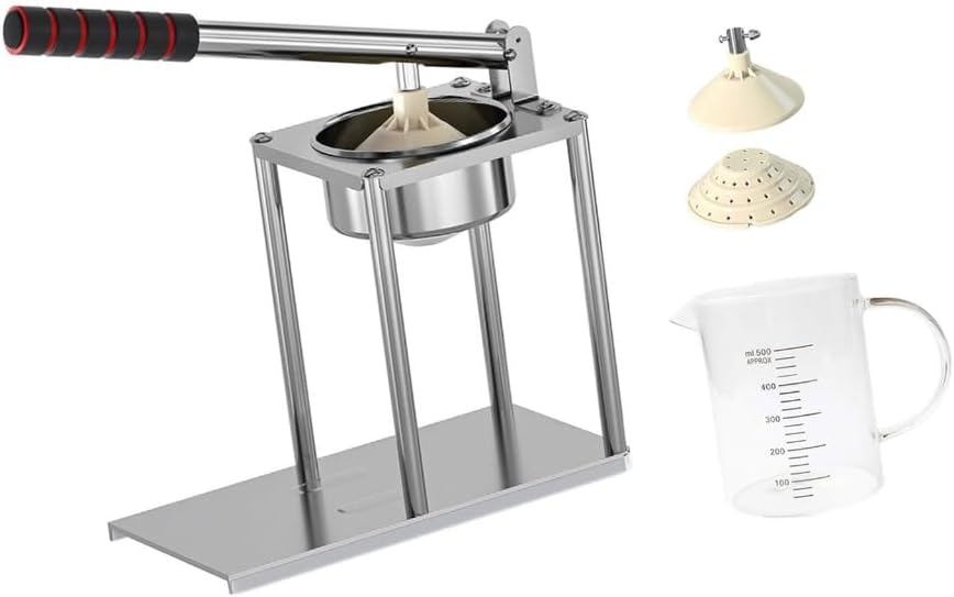 Professional Table top Citruses Press Stainless Steel Manual Juicers Flat Strainer Wide Mouths Efficient Fruit Press