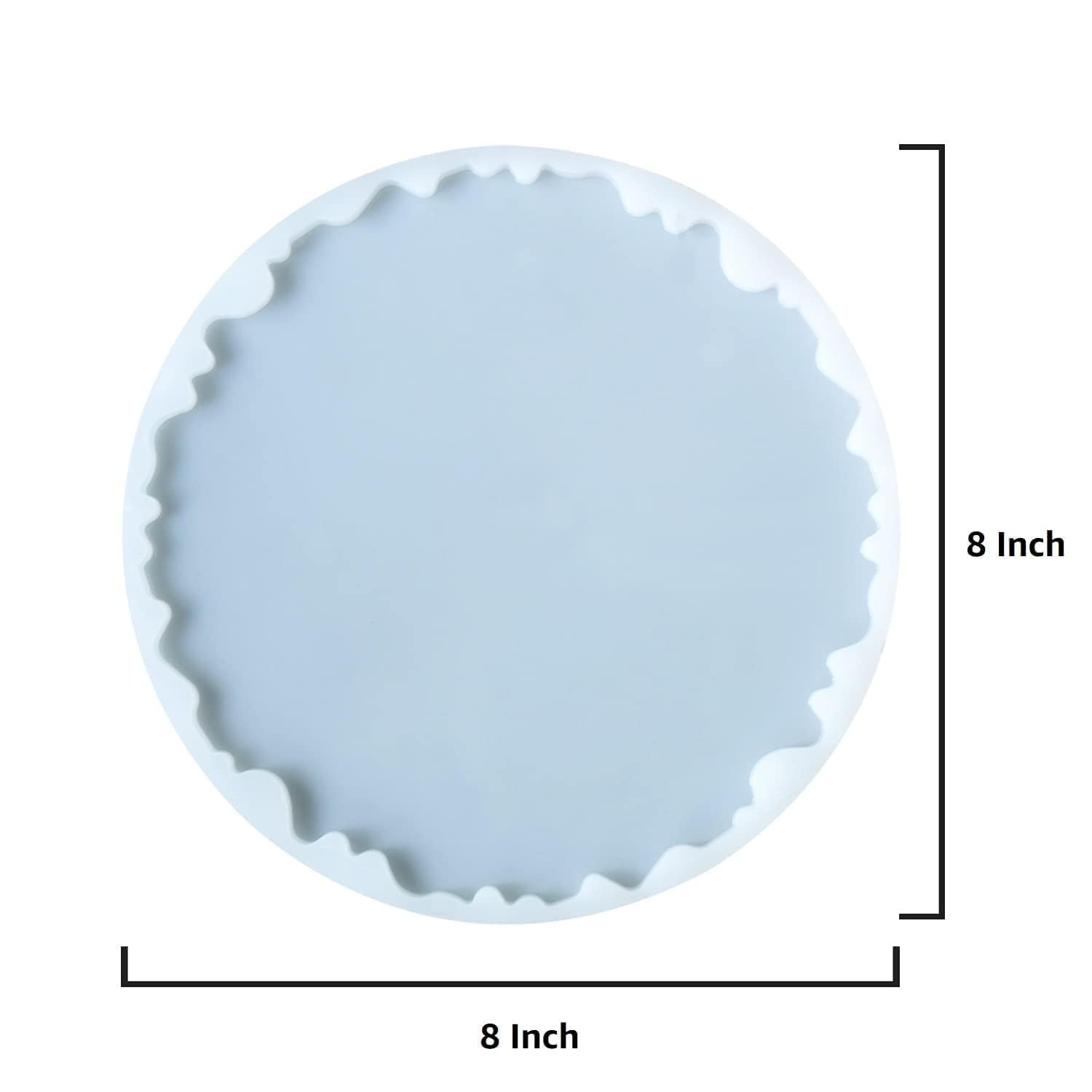 Silicone Resin Tray Mold - Zig Zag Design -2