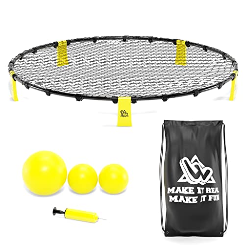 Set de Smashball/Roundnet 90cm con Pelotas y Mochila