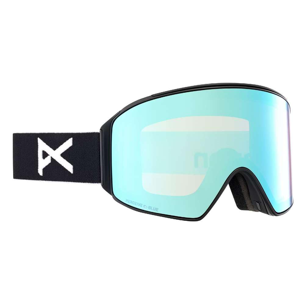 2024 Anon M4 Cylindrical Black Goggle w/Perceive Variable 2024 Anon M4 Cylindrical Black Goggle w/Perceive Variable