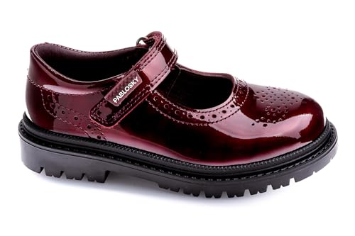 Pablosky Zapatos Casual de Niña Piel con Cierre adherente