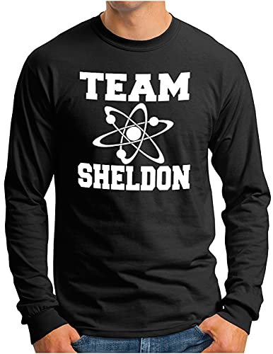 T-shirt manches longues coupe confortable homme noir en L