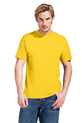 T-shirt Premium grandes tailles Hommes, or, 4XL – vue 2