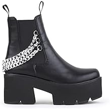 LAMODA Womens Black Out Knee High Boot