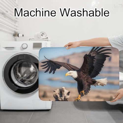 Tapis de bain aigle 3D absorbant pour éviter les sols glissants - 8
