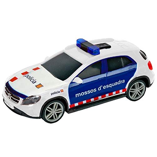 Dickie -Coche Mossos 15cm con luz y Sonido, A Partir de 3 años (203715013SI4)