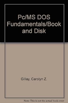 Hardcover Pc/MS DOS Fundamentals/Book and Disk Book