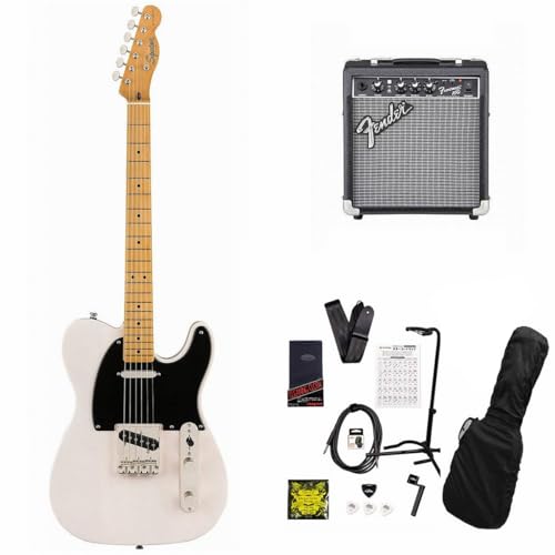 Squier Classic Vibe 50s Telecaster Maple FB White Blonde �G���L�M�^�[ 10W�A���v�t���G���L�M�^�[���S�҃Z�b�gR