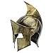 SOIMISS Casco Medieval Dorado para Niños Adultos Cuernos de Guerrero Vikingo Sombrero de Plástico Armadura Medieval Disfraz Fiesta Cosplay Accesorio para La Cabeza