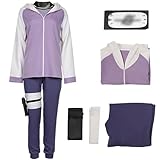 Alaiyaky Hinata Hyuga Costume Hinata Anime Cosplay Casual Hoodie Suit Women for Christmas Halloween
