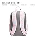 adidas Affiliate Small Backpack for Women and Men, Durable Bag with Laptop Sleeve, Adi Haze Clear Pink/White, One Size