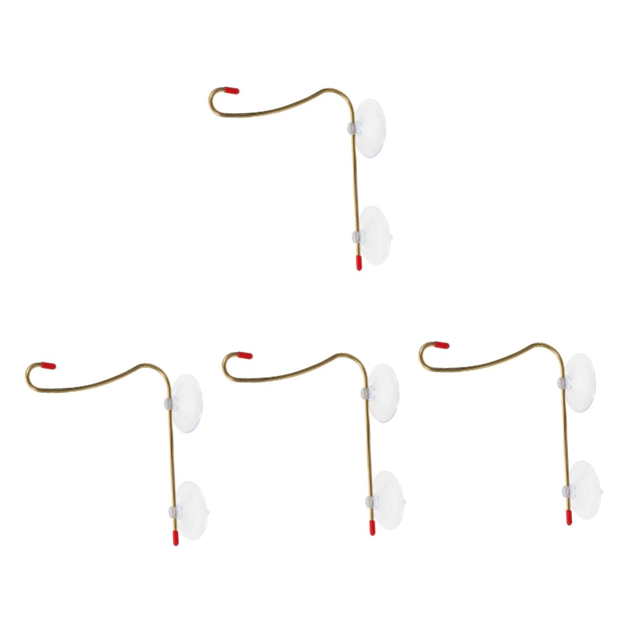 POPETPOP 4 Pz Gancio Per L'alimentatore Grucce Per Mangiatoia Per Uccelli Per Esterno Gancio Per Mangiatoia Per Uccelli Staffe Sospese Ganci Per Mangiatoia Per Uccelli Sospesi Rame